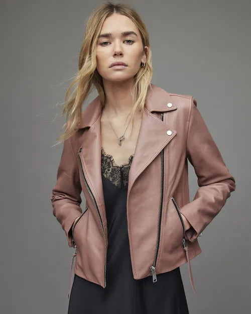 AllSaints Dalby Leather Jacket