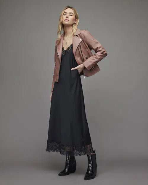 AllSaints Dalby Leather Jacket