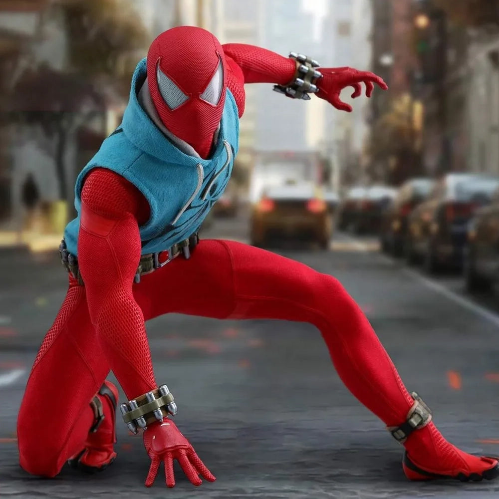 Ben Reilly Scarlet Spiderman Hooded Vest