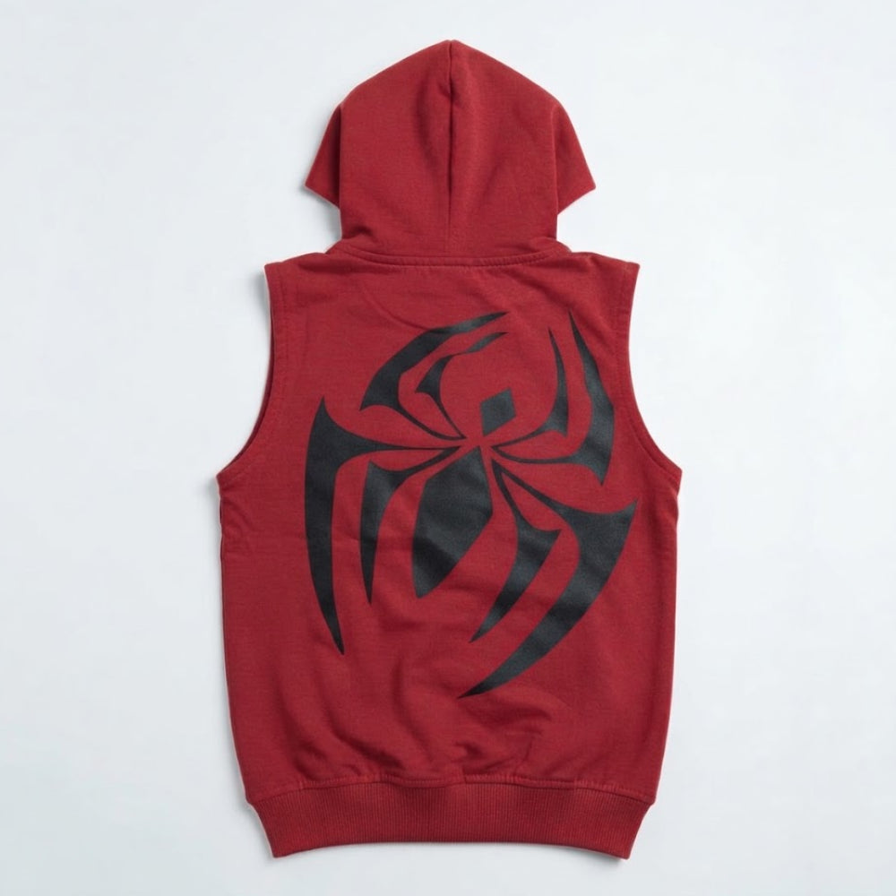 Ben Reilly Scarlet Spiderman Hooded Vest