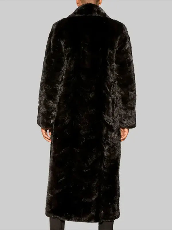 Real Mink Fur Coat Mens
