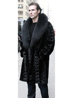 Real Mink Fur Coat Mens