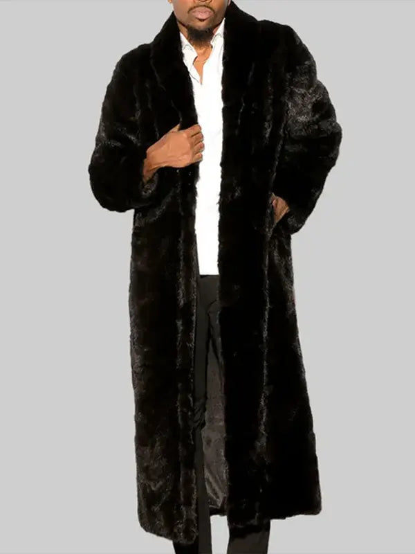 Real Mink Fur Coat Mens