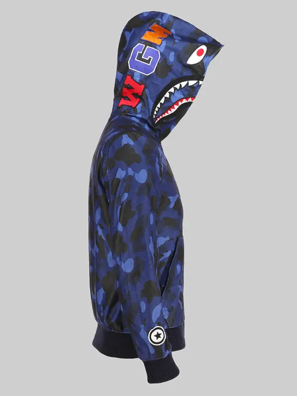 Blue Bathing Ape Hoodie