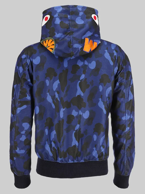 Blue Bathing Ape Hoodie