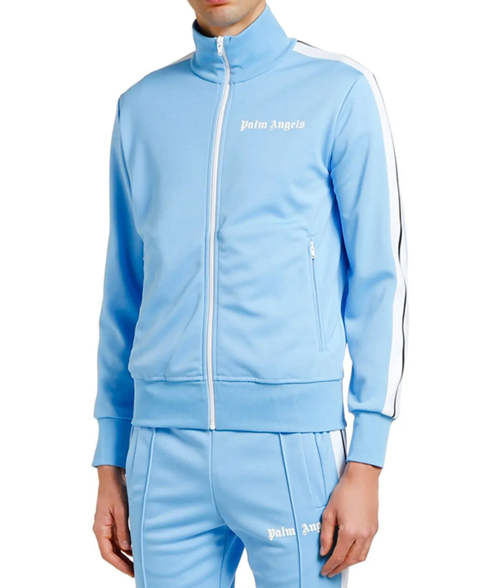 Light Blue Palm Angels Jacket