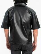 buy-leather-button-down-shirt