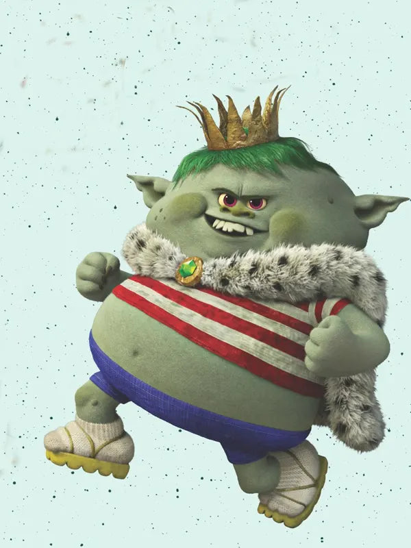 Trolls King Gristle Jr Costume