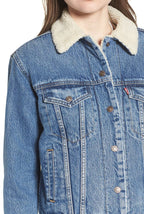 Sherpa Trucker Jacket Women, Levi Zing Apparel