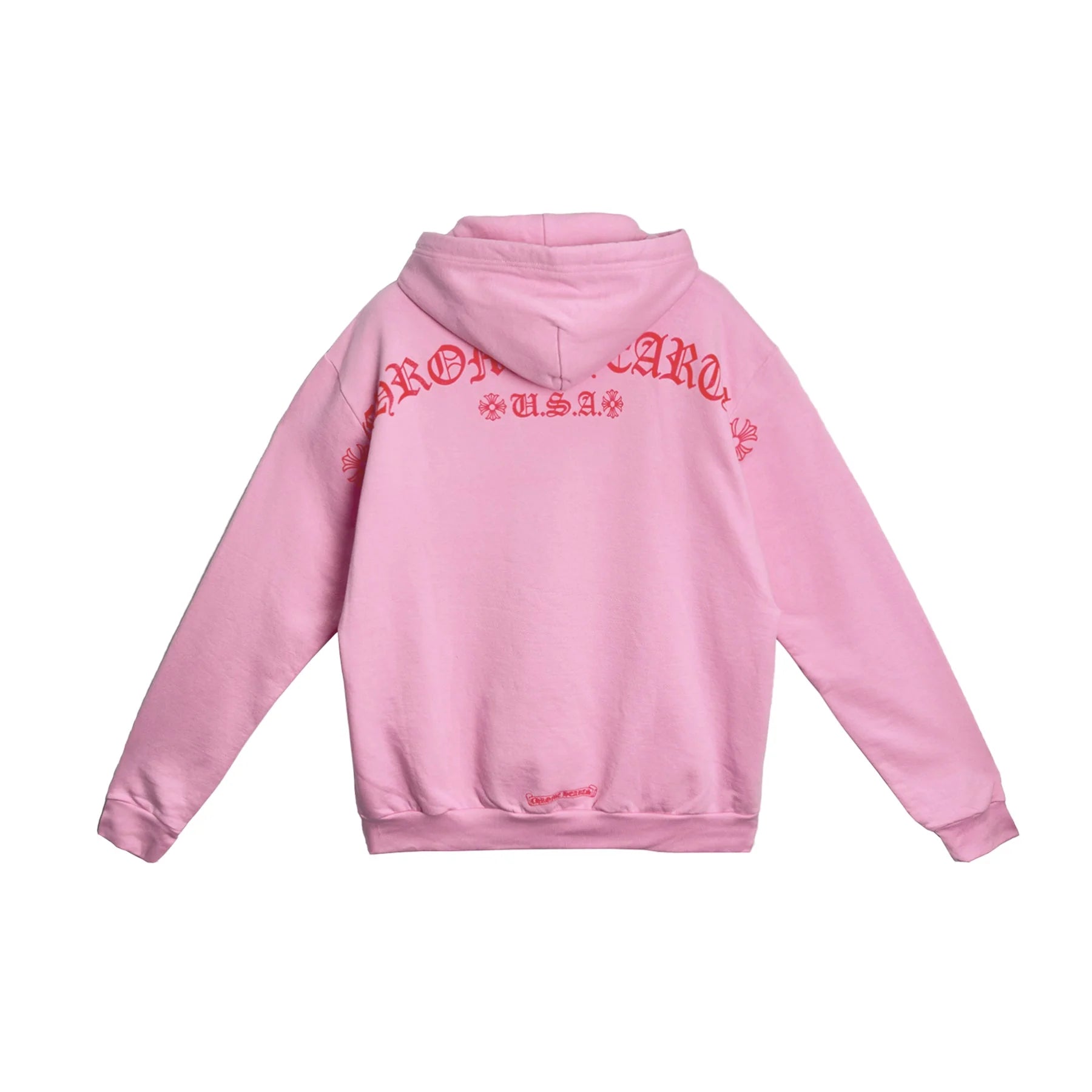 Chrome Hearts Hoodie Pink - Printed