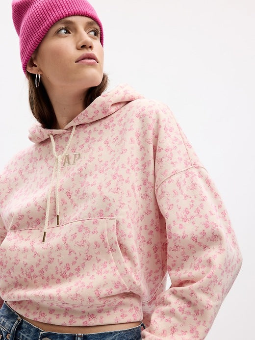 Gap Love Shack Fancy Pink Hoodie - Printed