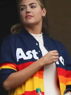 Kate Upton Astros Jacket 2022
