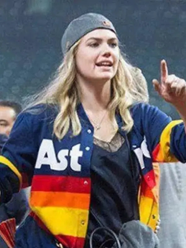 Kate Upton Astros Jacket 2022
