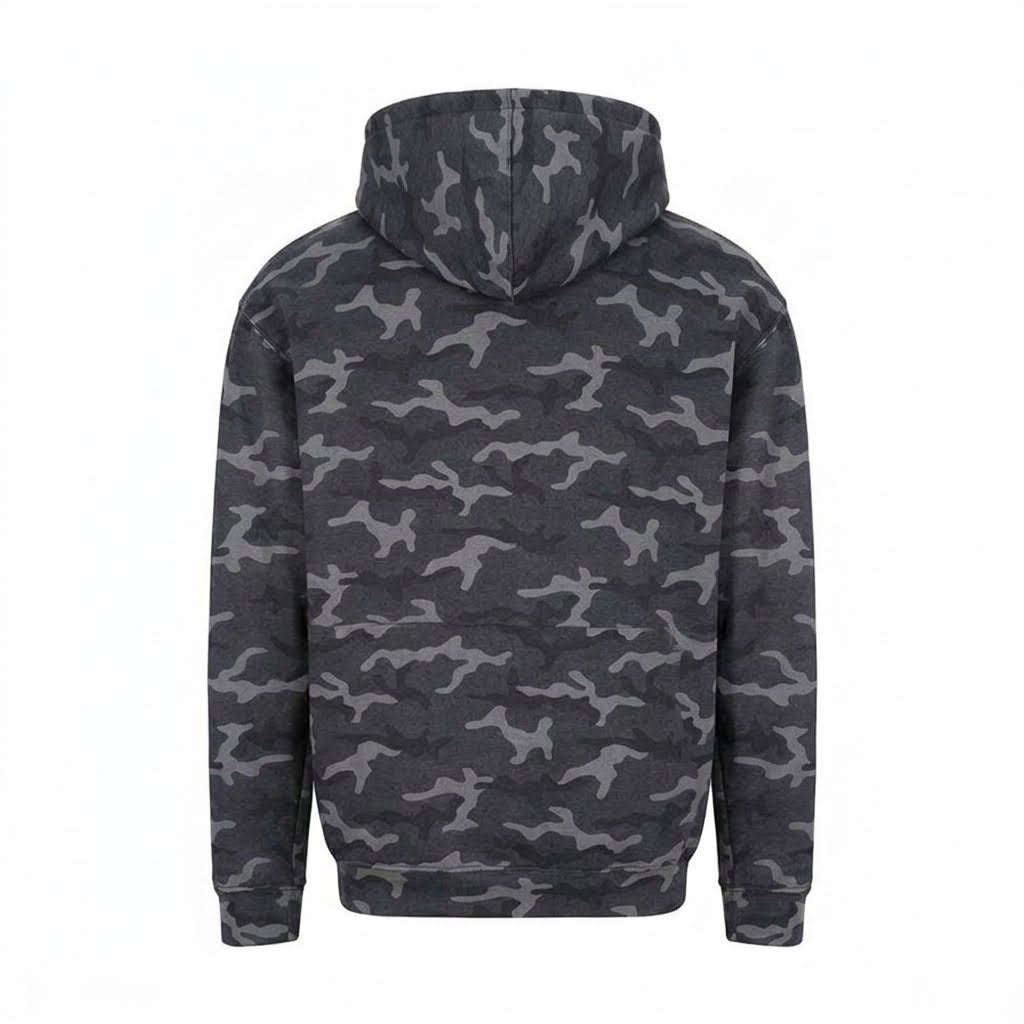 Mens Camo Hoodie