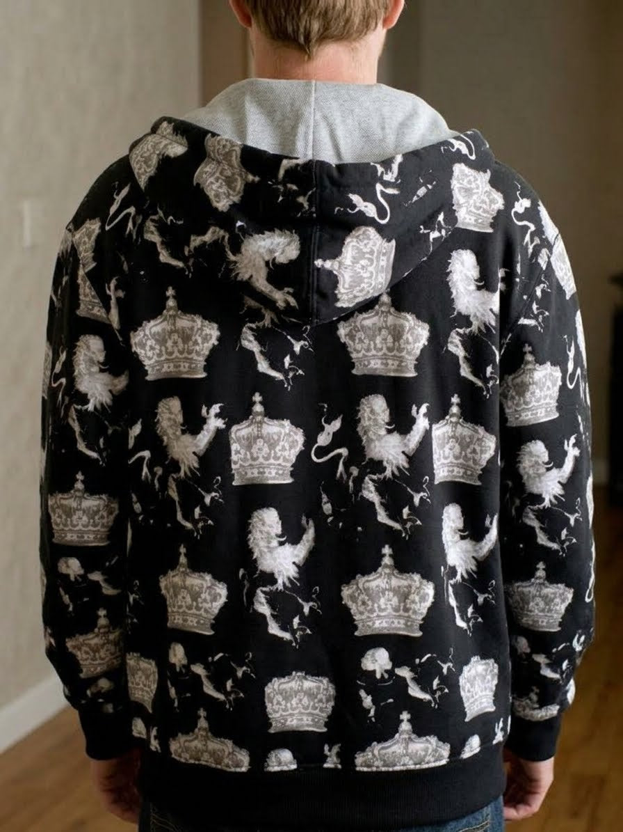 Break­ing Bad Jesse Pinkman Print­ed Hood­ie