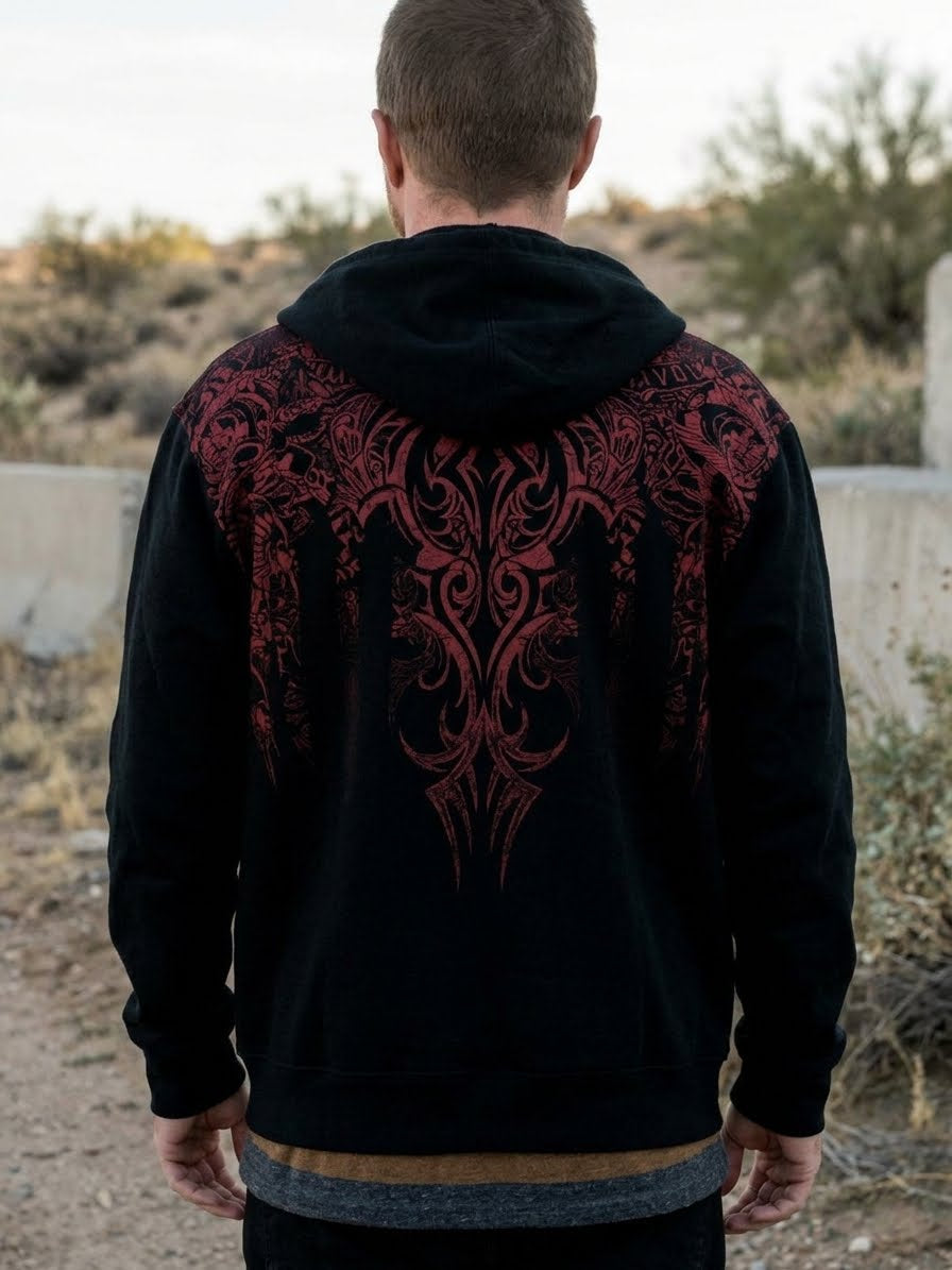 Break­ing Bad Jesse Pinkman Print­ed Hood­ie