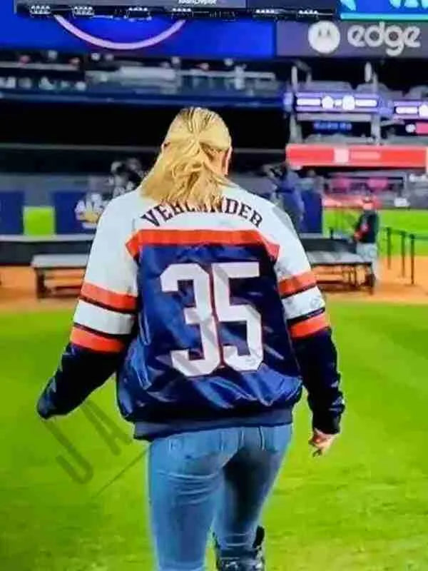 Kate Upton Astros Jacket 2022