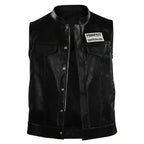 Angel Reyes Mayans M.C Leather Vest The Prime Jackets
