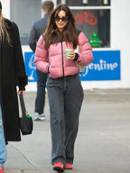 Emily Ratajkowski North Face