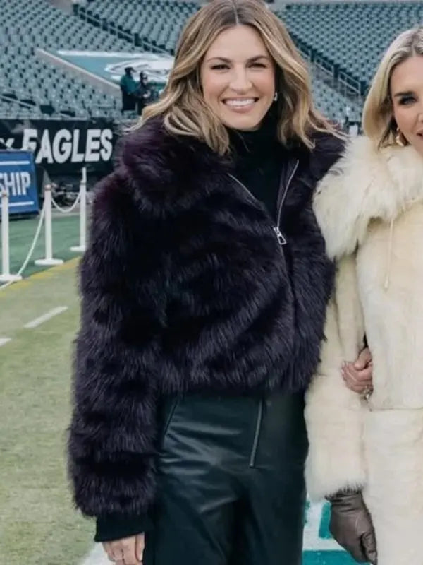 Erin Andrews Fur Coats