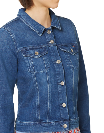 Denim Trucker Jacket Women - The Prime Jackets The Prime Jackets