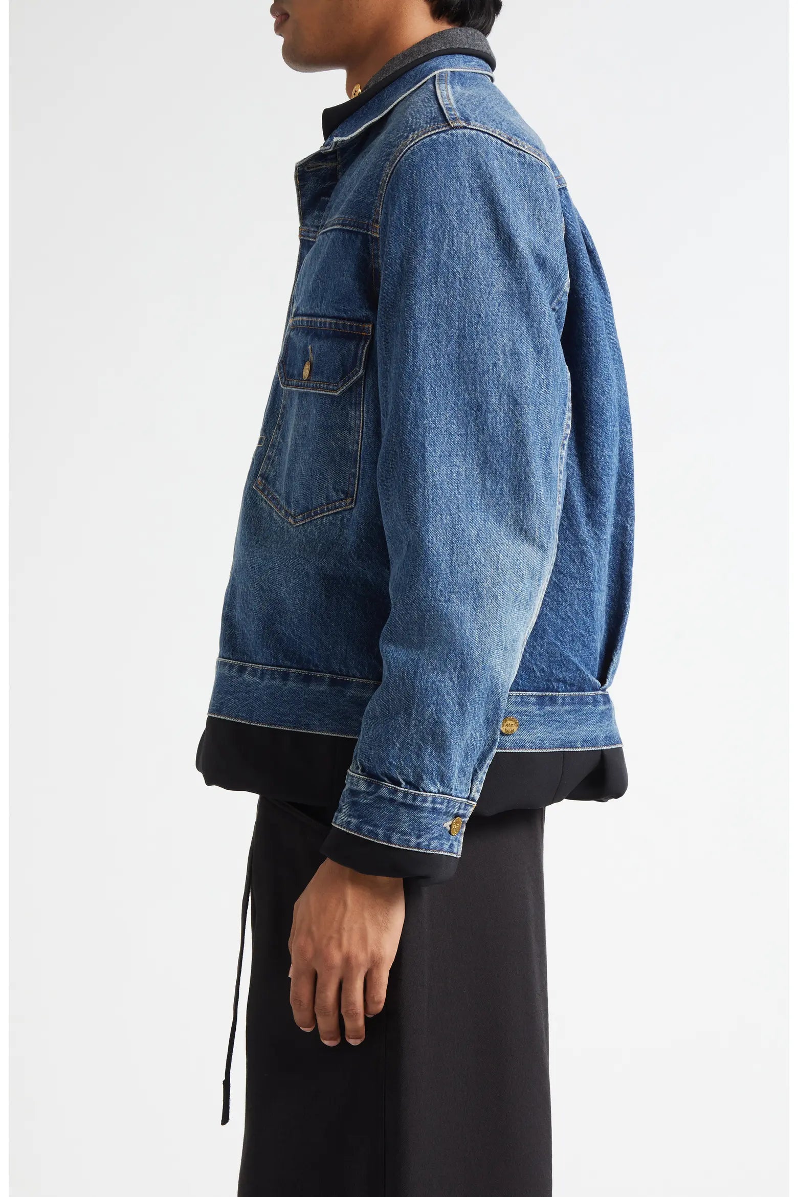 Levi’s X Sacai Denim X Metelasse Twill Jacket