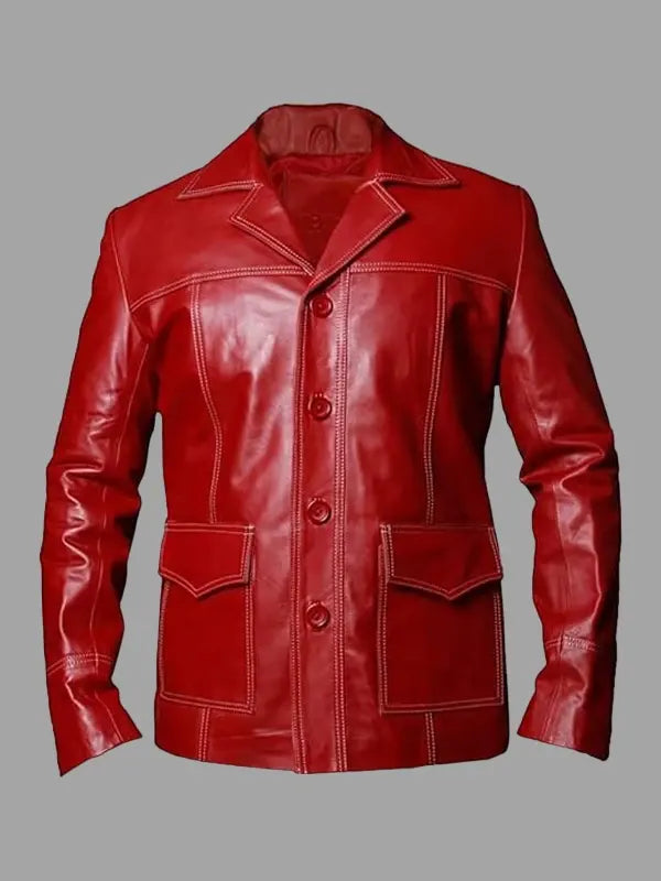 Fight Club Tyler Durden Leather Jacket