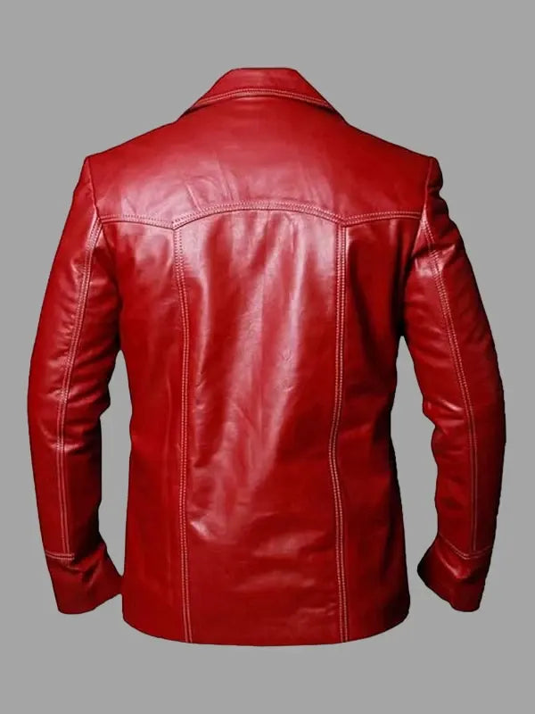 Fight Club Tyler Durden Leather Jacket