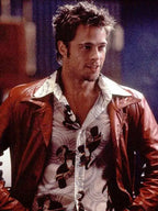 Fight Club Tyler Durden Leather Jacket
