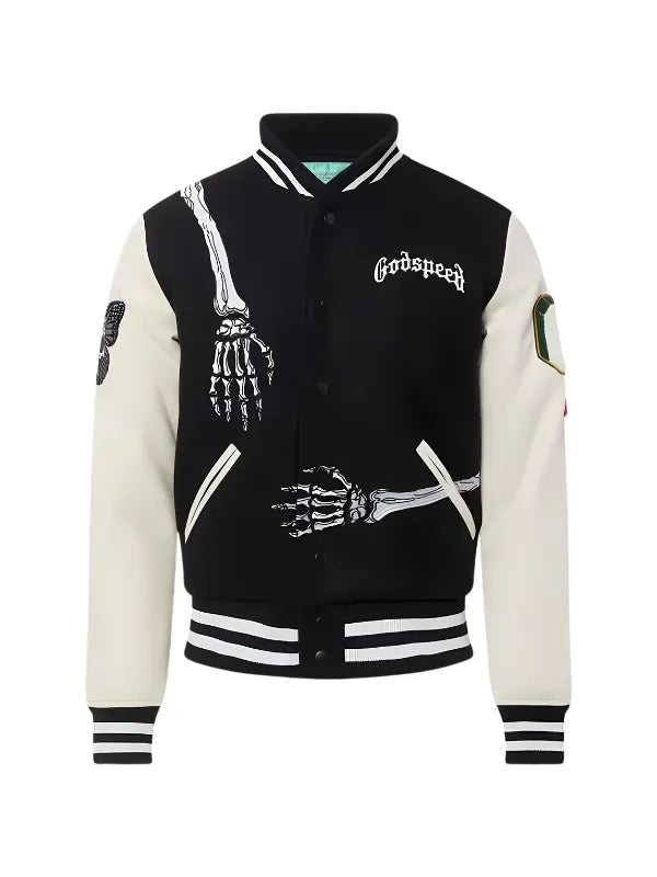 Godspeed Rod Varsity Jacket V2 Blackout
