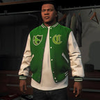 Franklin Clinton Grand Theft Auto V Green Jacket