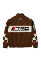 Huf X Toyota Trd Global Racing Jacket Brown - Embroidery