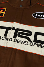 Huf X Toyota Trd Global Racing Jacket Brown - Embroidery