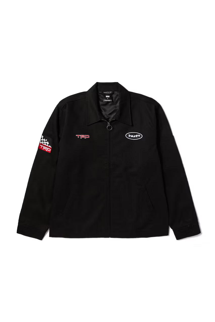 Huf X Toyota Trd Global Racing Jacket Brown - Embroidery
