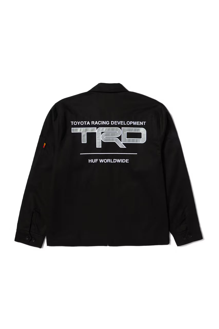 Huf X Toyota Trd Global Racing Jacket Brown - Embroidery