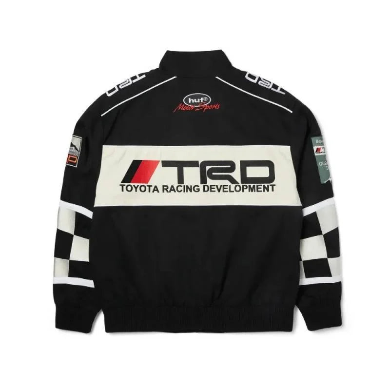 Huf X Toyota Trd Global Racing Jacket Brown - Embroidery