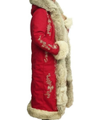 Women Christmas Chronicles Mrs. Claus Coat Zing Apparel