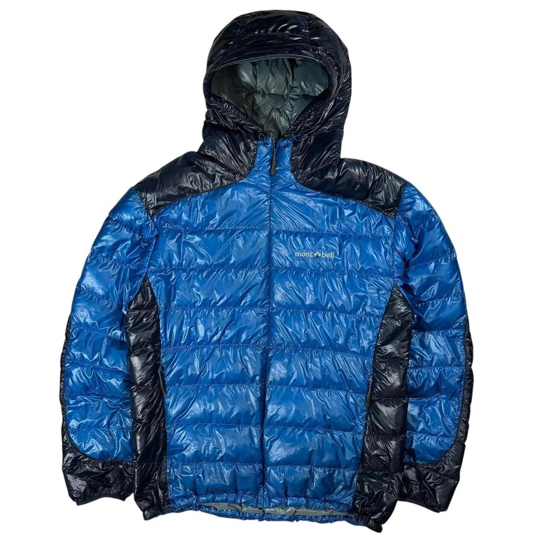 Montbell Bicolor Puffer Jacket Blue