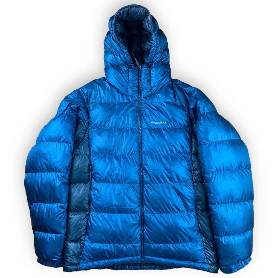 Montbell Bicolor Puffer Jacket Blue