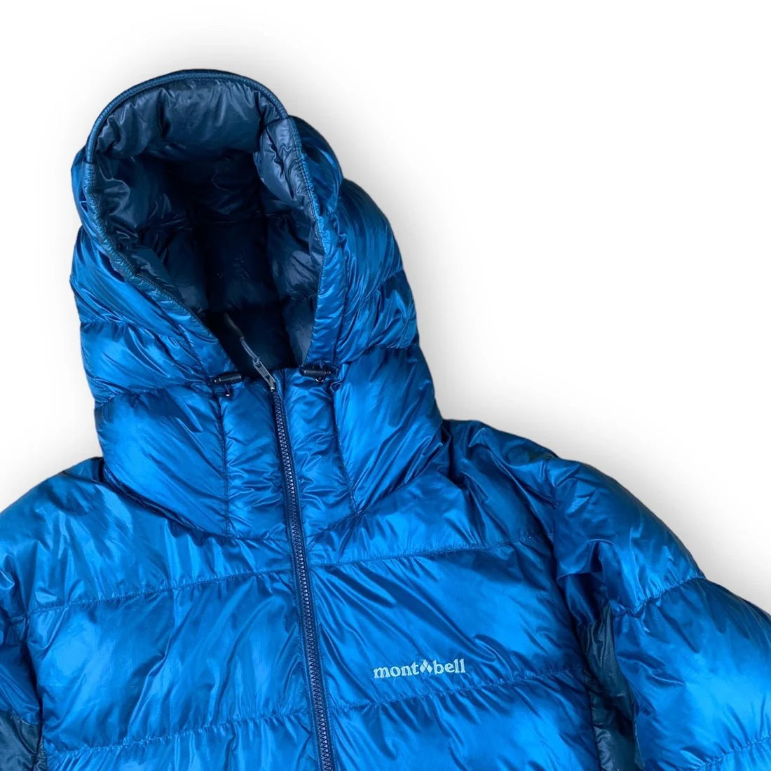 Montbell Bicolor Puffer Jacket Blue