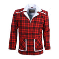 Ryan’s Checkered Cotton Jacket With White Shearling Zing Apparel