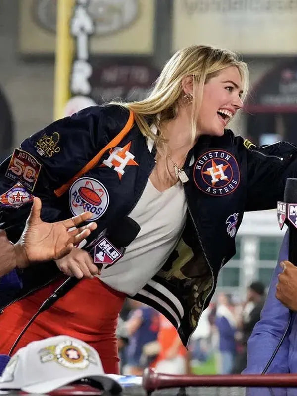 Kate Upton Astros Jacket 2022
