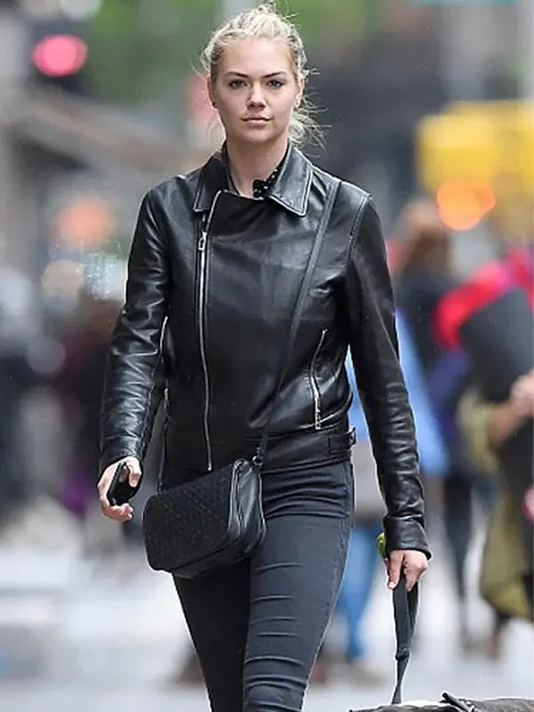 Kate Upton Leather Jacket