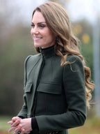 kate middleton green coat