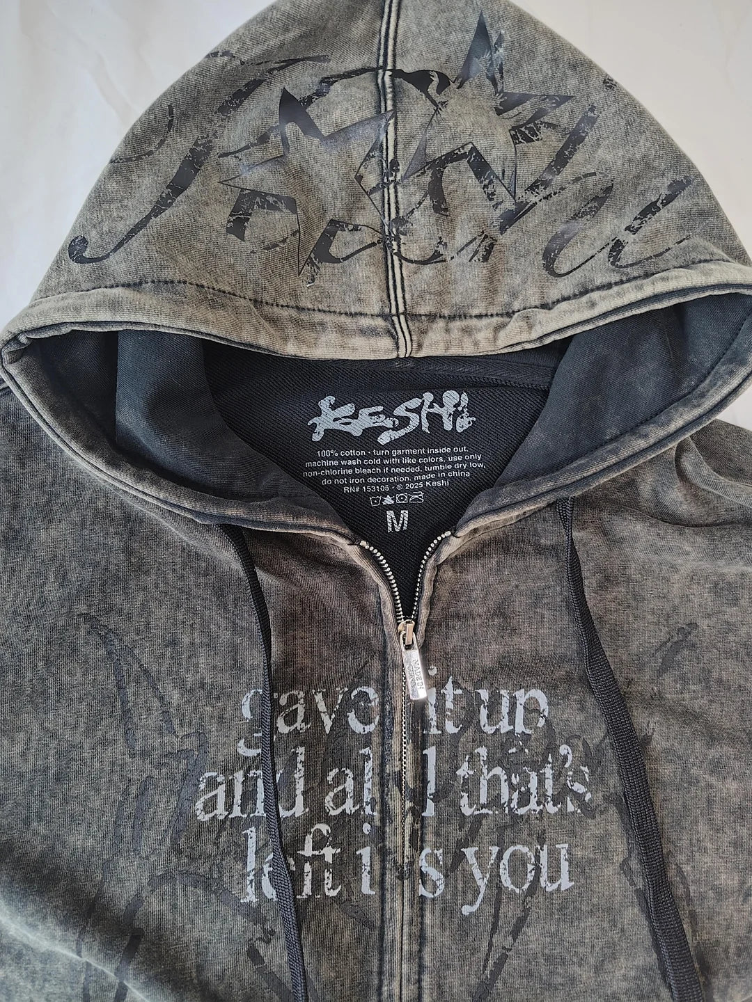 Keshi Zip Up Hoodie