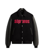 Kith For The Sopranos Varsity Jacket Black