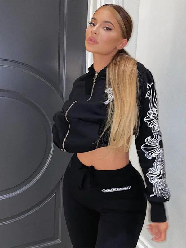 Kylie Jenner Black Hoodie