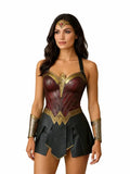 Leather Wonder Woman Cosplay Costume