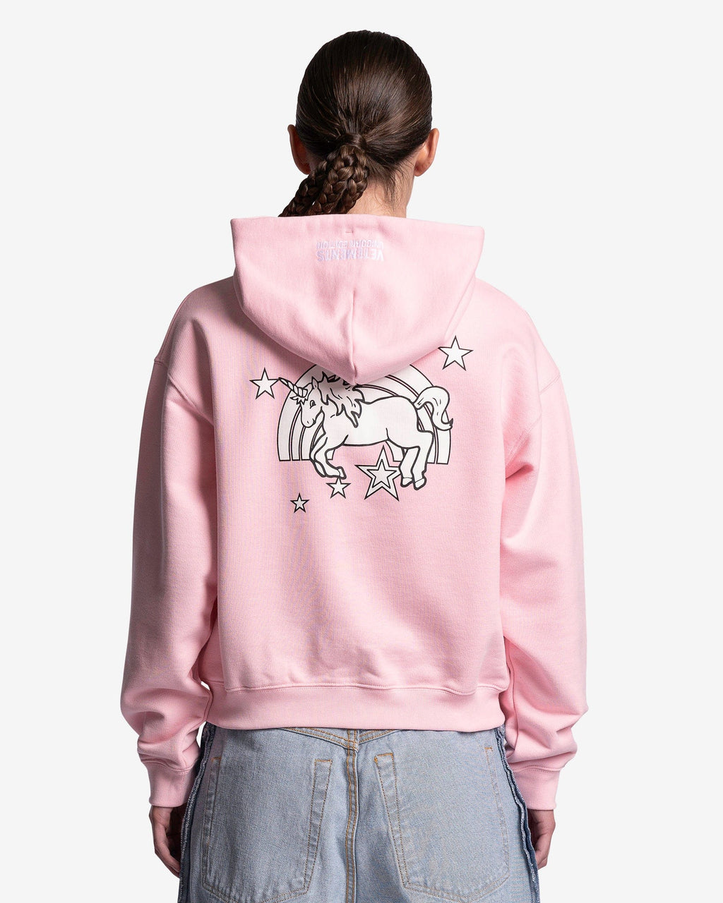 Pink Unicorn Vetements Hoodie