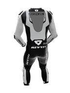Men's Custom Ducati White & Black Motorcycle Racing Suit